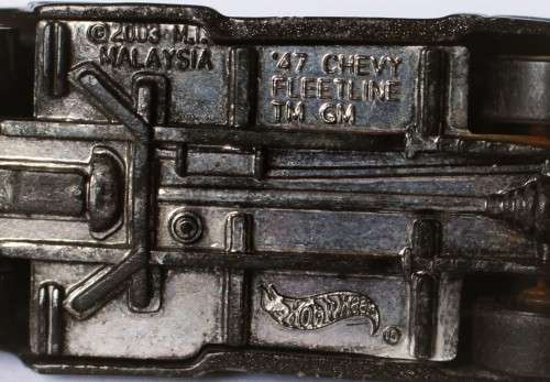 Hot Wheels Classics `47 Chevy Fleetline Black 1/64 H9062 Mainline Phil Riehlman Malaysia c2005 Great