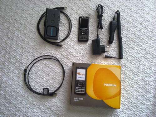 Nokia 6500 Classic + Car Charger + BT Handsfree - GIVEAWAY