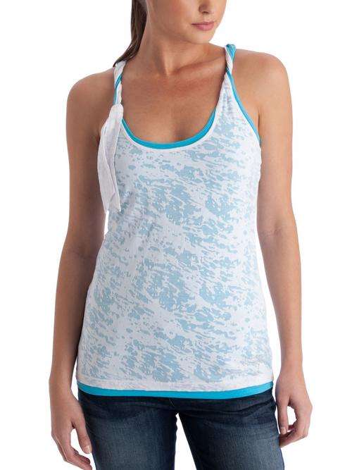 GUESS HARRIET BURNOUT TANK SIZE S