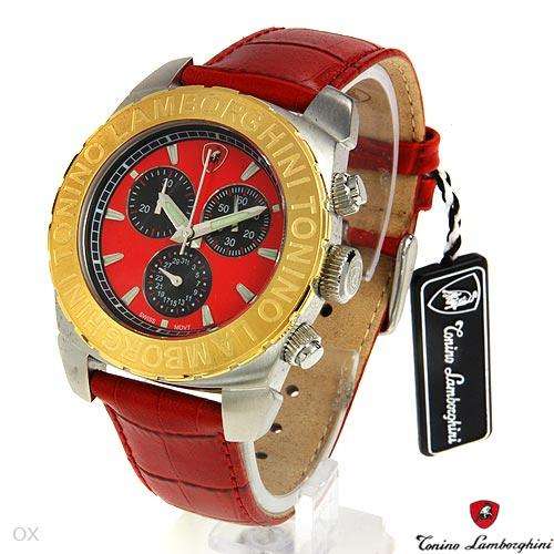 **R32 000.00**TONINO LAMBORGHINI! Splendid Brand New Swiss Movement Gentlemens Chronograph Watch