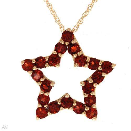 **R2 800.00***BUY LOCAL***Necklace With 0.80ctw Genuine Garnets Beautifully Crafted in Yellow Gold