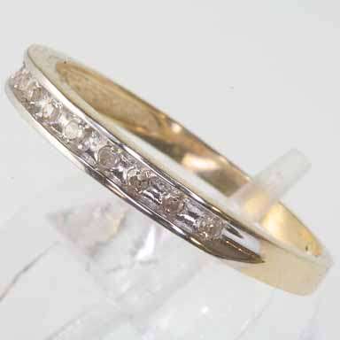 **R5 000.00**10KT GOLD DIAMOND ANNIVERSARY BAND