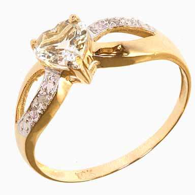 **R5 000.00**10KT GOLD AQUAMARINE AND DIAMOND RING