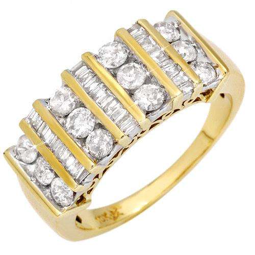 ***R26 000**BUY LOCAL*Sensational Ring With 1.30ctw Genuine Clean Diamonds Made of Yellow Gold- Size