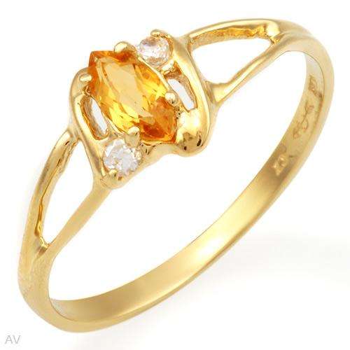 **R3 000.00**Charming Ring With Citrine and Cubic zirconia Beautifully Designed in Yellow Gold