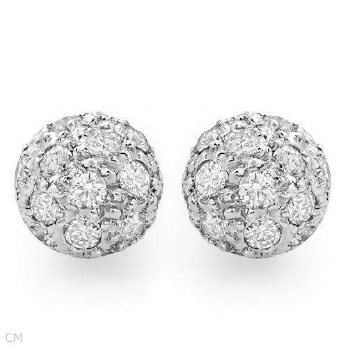 **R33 900.00**Gorgeous Stud Earrings With Genuine Clean Diamonds Beautifully Designed in 18K White G