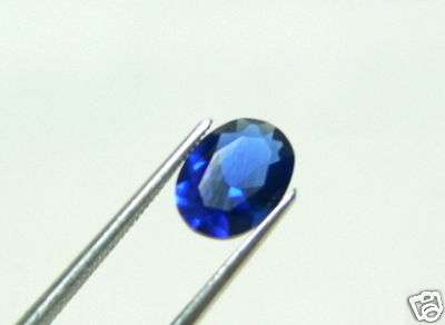 100% Natural 8X6 MM OVAL SAPPHIRE COLORED TOPAZ LOOSE GEM 1.00 CT.