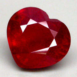 **R13 000.00**4.85ct. HEART SHAPE TOP BLOOD RED MADAGAS RUBY AAA