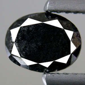 **R8 500.00**VERY RARE 1.46 CT Excellent DEEP BLACK Natural Diamond