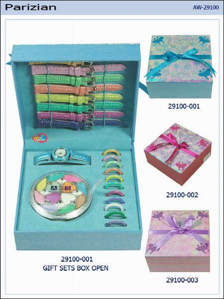 Ladies Gift Set with Interchangeable Bands/mirrors