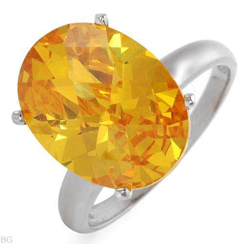 Attractive Brand New Solitaire Ring With 18.70ctw Cubic zirconia Well Made in 925 Sterling silver. T