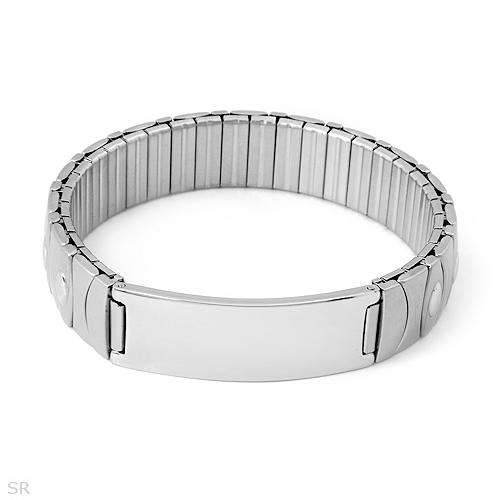 High Quality Gentlemens Bracelet Beautifully Crafted in Stainless steel. Total item weight 33.5g Len