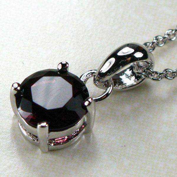 GARNET 925 STERLING SILVER PENDANT