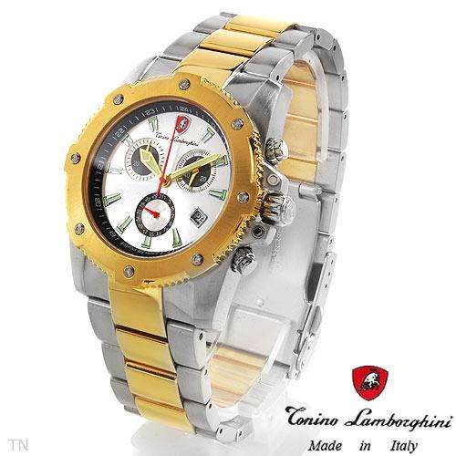 **R36 000.00**TONINO LAMBORGHINI UL107DCT.404 New Gentlemens Chronograph Date Watch With Diamonds