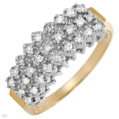 **R13500.00**Irresistible Brand New Ring With Genuine Clean Diamonds Beautifully Crafted in Two tone