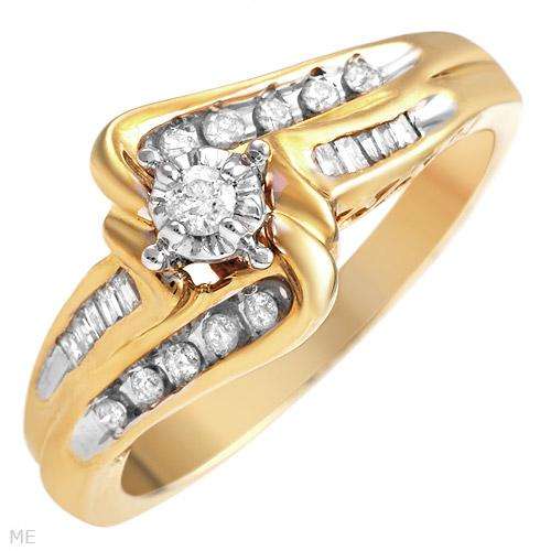 **R10 000.00**Majestic Brand New Ring With Genuine Diamonds Made of Yellow Gold