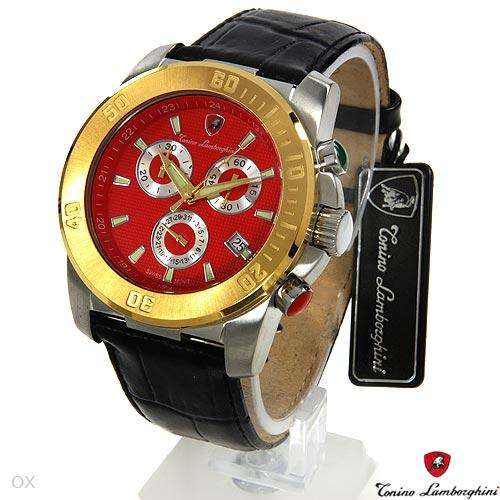 **R30 000.00**TONINO LAMBORGHINI ENO10L.304 Brand New Gentlemens Chronograph Day date Watch