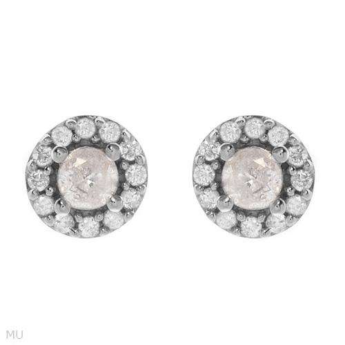 **R9 500.00**Irresistible Brand New Earrings With 0.50ctw Precious Stones - Genuine Diamonds in Gold
