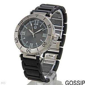 **R1 700.00***MENS GOSSIP Quartz Watch GREY Rubber Strap