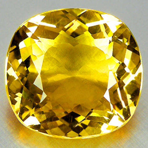 **R2 000.00**17.00 CT. WONDERFUL CUSHION GOLDEN YELLOW CITRINE GEM