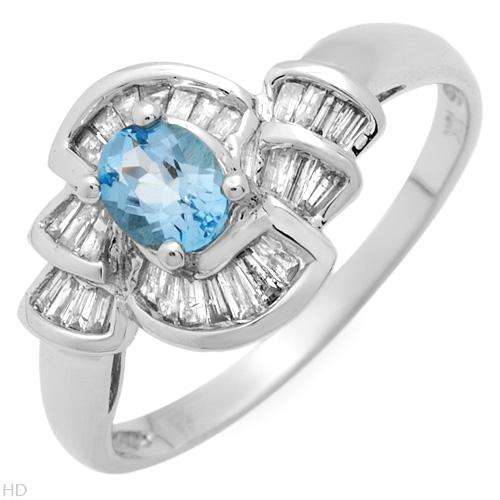 **R7 000.00**FPJ Pleasant Brand New Ring With 0.65ctw Precious Stones - Diamonds and Topaz in gold
