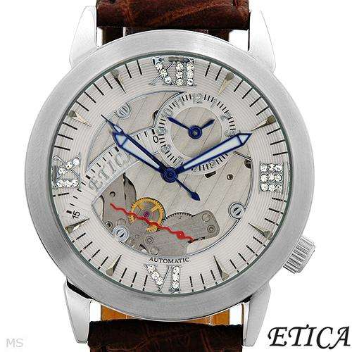 ***R6 500.00***ETICA AU700503BB Brand New Gentlemens Automatic Watch With Genuine Crystals