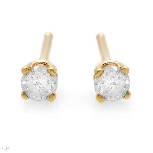 **R2 500.00**Fashionable Brand New Stud Earrings With Genuine Diamonds Made in 14K Yellow Gold