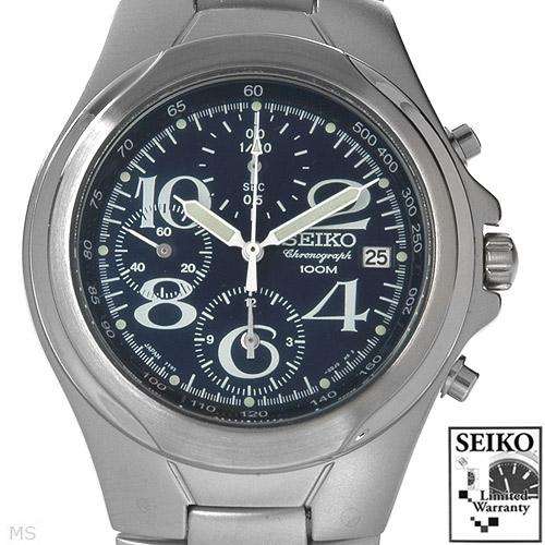 SEIKO SND333 Brand New Gentlemens Chronograph Date Watch