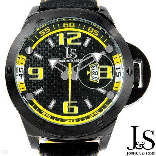 **R5 000.00**JOSHUA and SONS JS-32-03 Brand New Gentlemens Date Watch