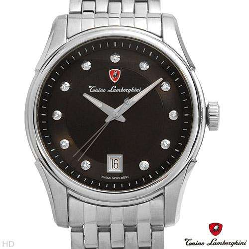 **R25 000.00**TONINO LAMBORGHINI with Diamonds EN035D.101 Brand New Gentlemens Date Watch
