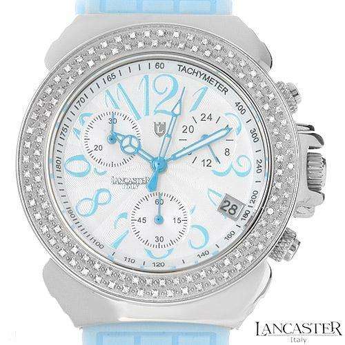 **R22 000.00**LANCASTER OLA0226ES Made in Italy Brand New Chronograph Date Watch  0.94ctw Diamonds