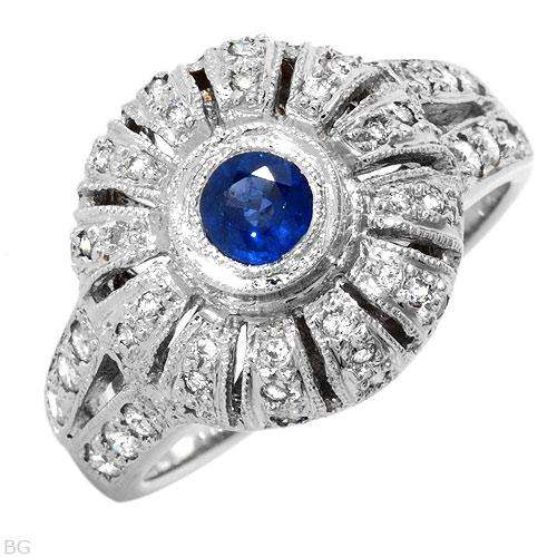 **R45 000.00**Dazzling Brand New Ring With 0.95ctw Precious Stones - Genuine Diamonds and Sapphire