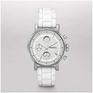 Fossil Boyfriend Multifunction White Dial Watch