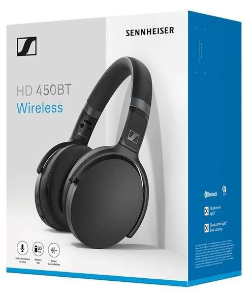 Sennheiser HD 450BT Wireless Headphones