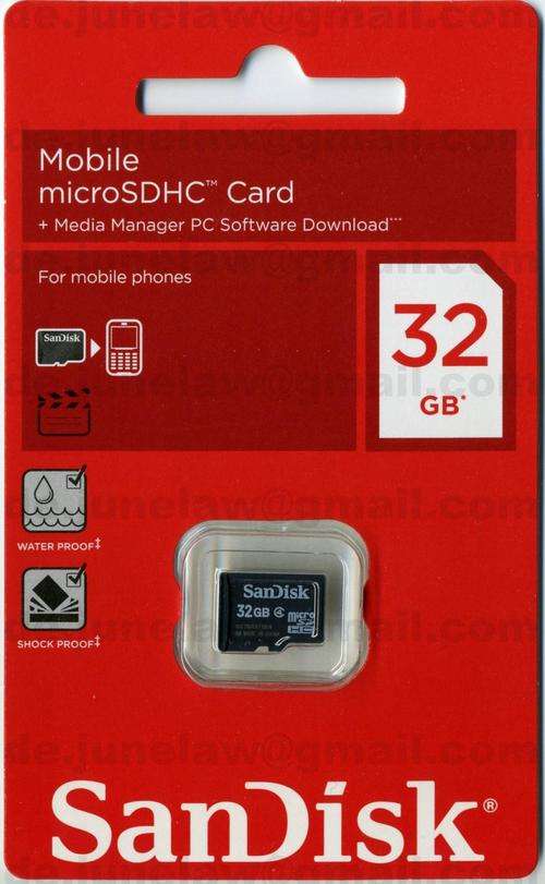 SANDISK 32GB MICRO SD