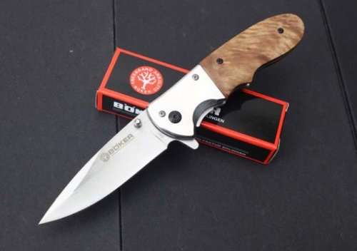 BOKER DA72 Shadow wood hunting knife - 5 AVAILABLE!!