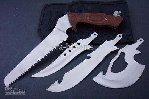 Multi-Knife Axe Saw Rescue Pocket knife Stainless steel Hunting Tools - 2 AVAILABLE!!