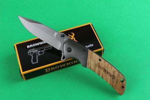 New! Browning Knife 354 Folding Titanium Blade 440C Steel  -3 AVAILABLE!!