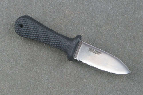 Cold Steel 42SS Super Edge Neck Knife 2" Serrated Blade, Kraton Handle - 5 AVAILABLE!!
