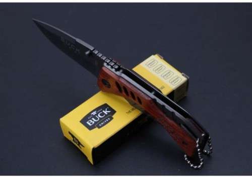 New 2017 Buck X61 folding knife 440C blade 57HRC steel & rosewood handle -  Only 3 available!!