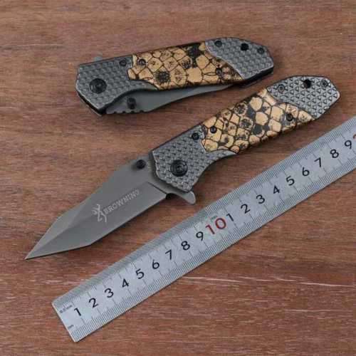 Browning X66 folding knife titanium steel blade - 5 Available!!