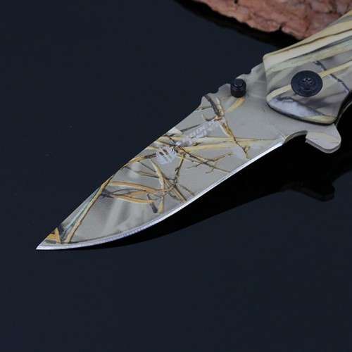 STRIDER Outdoor Reed Camouflage Folding Knife  - 3 Available!!
