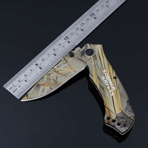 STRIDER Outdoor Reed Camouflage Folding Knife  - 3 Available!!