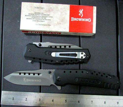 NEW Browning F66 folding knife 440C 57HRC Blade Hunting Knife - 3 Available!!