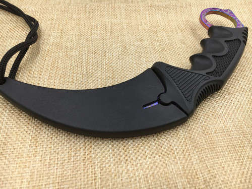 Counter Strike claw Karambit Knife Neck Knife with Sheath - LAST 2 Available!!