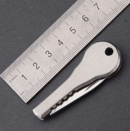 Mini Key Knife Fold Key Pocket Knife Key Chain Knife Peeler Portable  -  3 AVAILABLE!