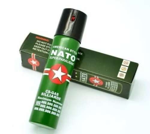 NATO CS-GAS Pepper Spray 60ml - 10 Available!!