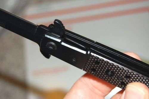 TAC-FORCE SPEEDSTER MONSTER 13" STILETTO BLACK LOCK KNIFE - 4 AVAILABLE!!