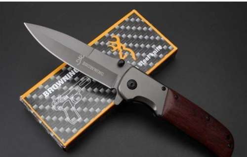 NEW Large Browning DA86 Titanium Tactical Folding Knife - 3 AVAILABLE!!