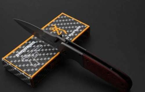 NEW Large Browning DA86 Titanium Tactical Folding Knife - 3 AVAILABLE!!